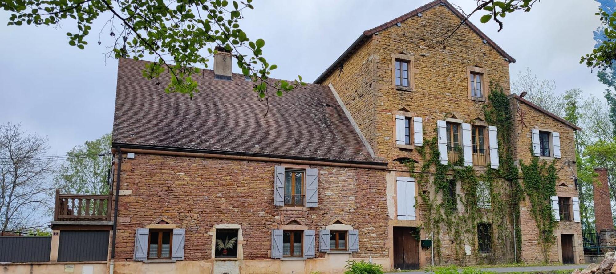 Le Moulin De Chazelle Acomodação com café da manhã Cormatin Exterior foto